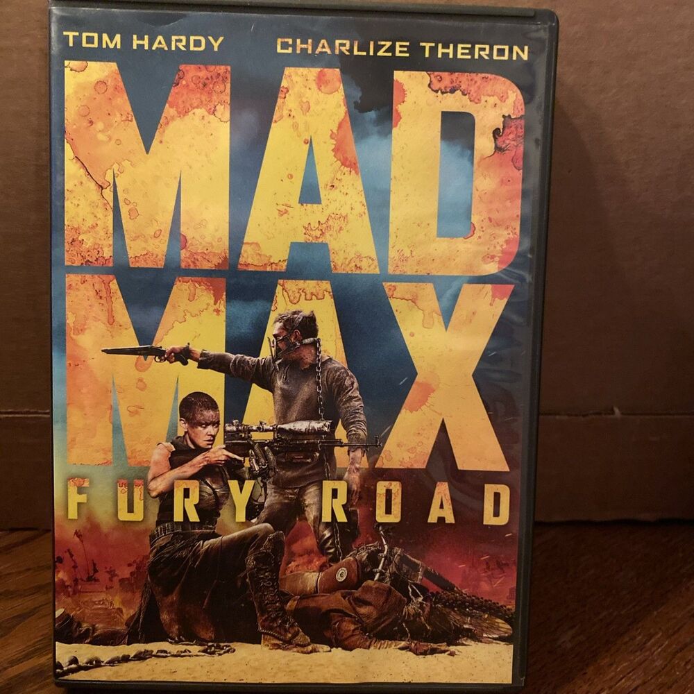 Mad Max: Fury Road DVD 2015 Charlize Theron Tom Hardy Zoe Kravits George Miller